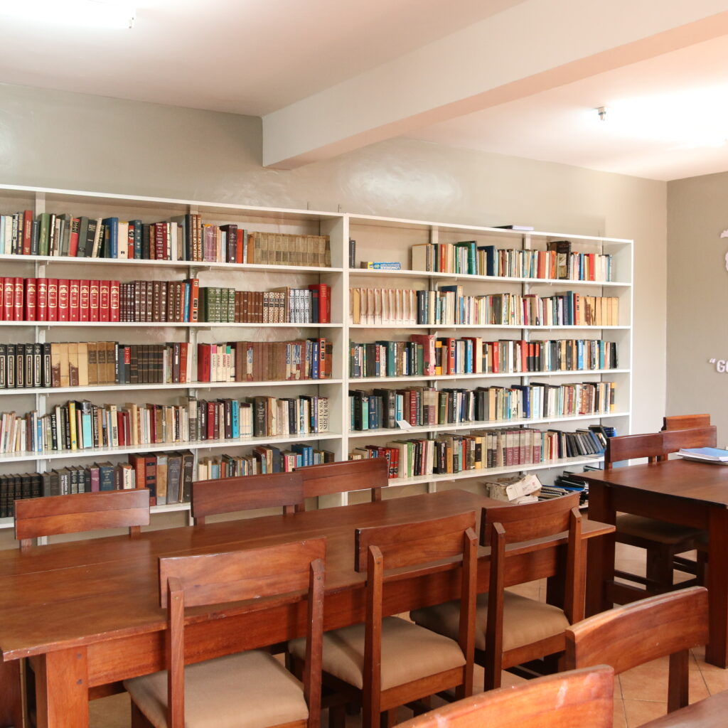 Crossroads Bible Institute Library at Vipingo Campus for Theology and ministry training