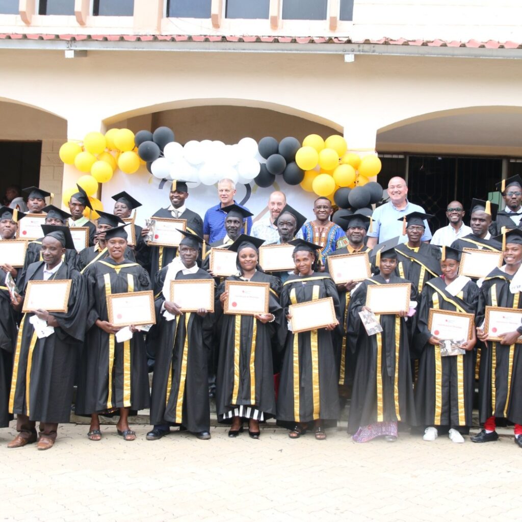 Crossroads Bible Institute Graduates With Faculty